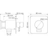 Подключение шланга WASSERKRAFT A280