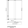 Шторка на ванну WASSERKRAFT MAIN 41S02-100