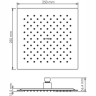 Верхний душ 250 мм WASSERKRAFT GLAN A199